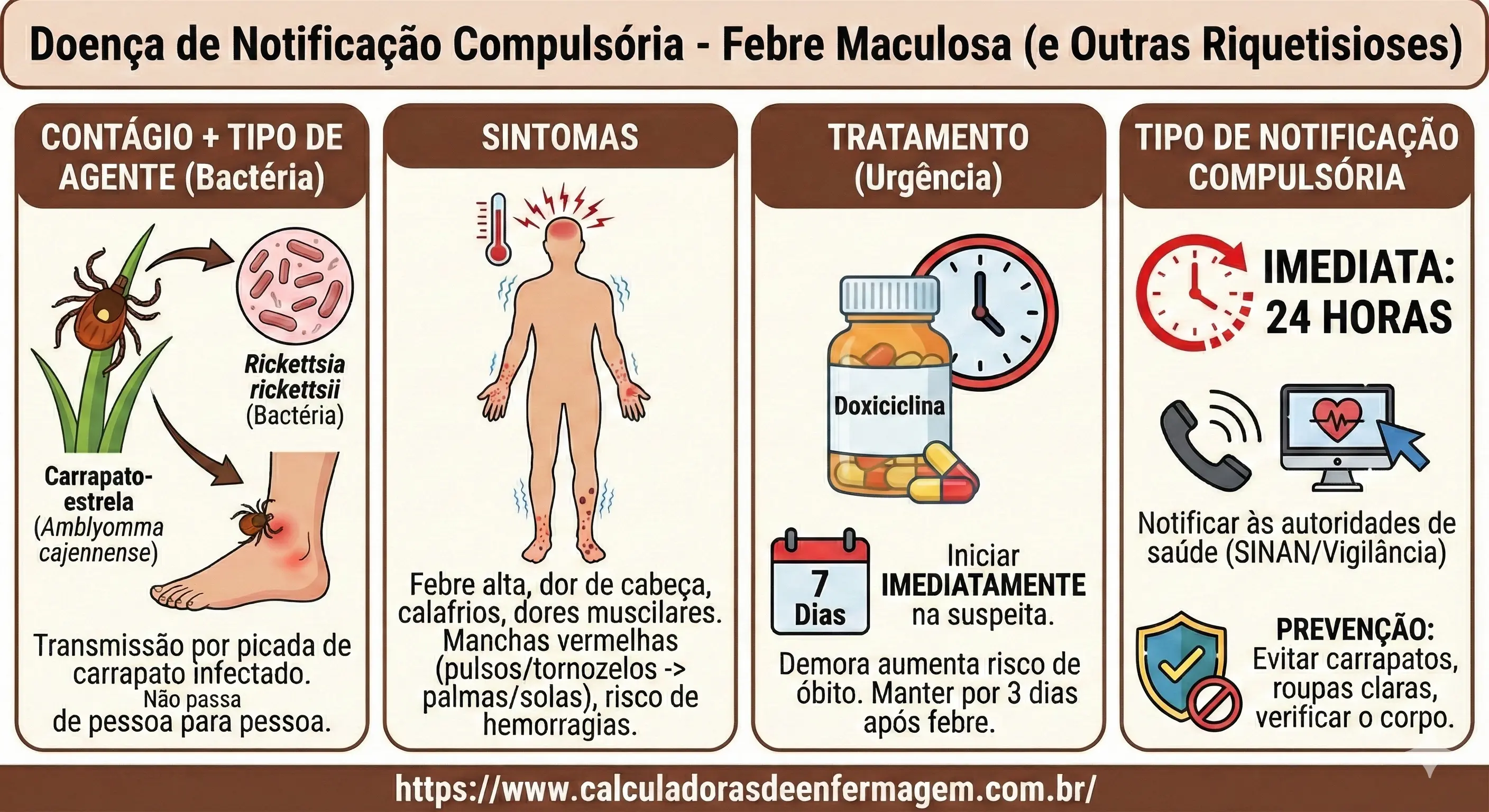 Febre Maculosa e outras Riquetisioses